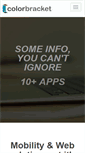 Mobile Screenshot of colorbracket.com